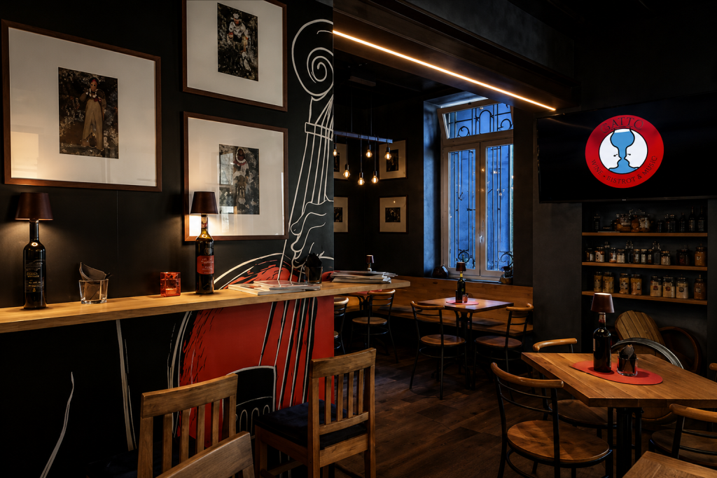 Gatto Wine-Bistrot, il bistrot del Teatro del Gatto di Ascona